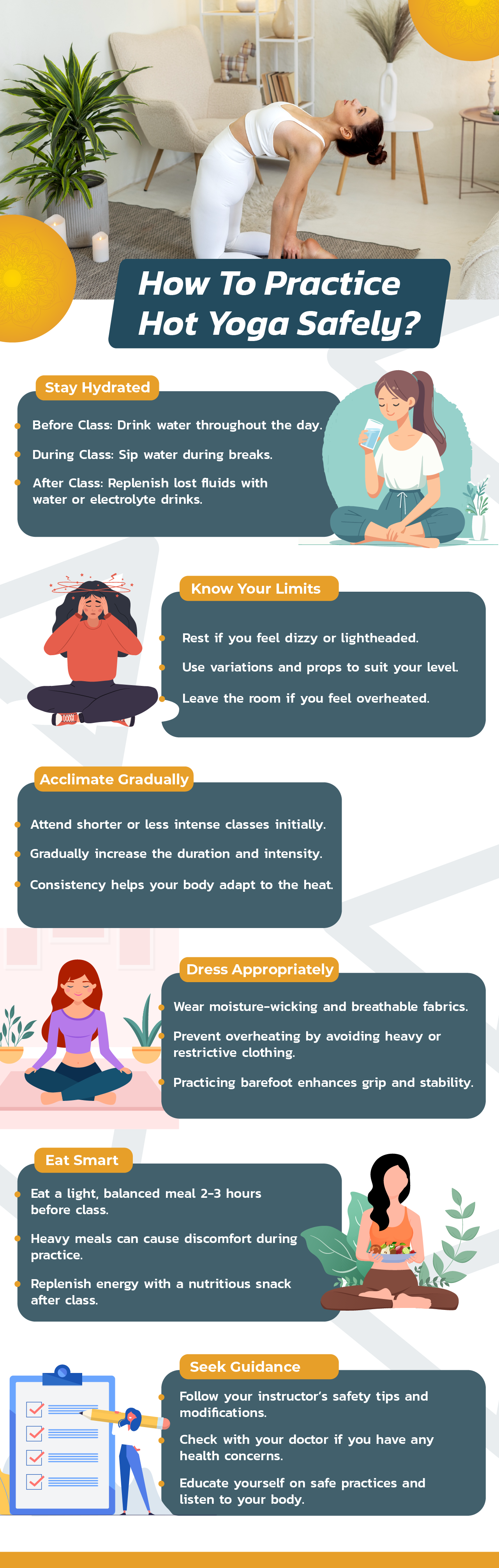 How To Practice Hot Yoga Safely? 